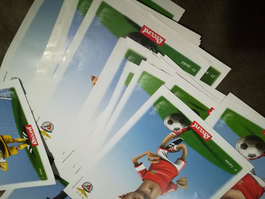 Coleção de caricaturas Benfica