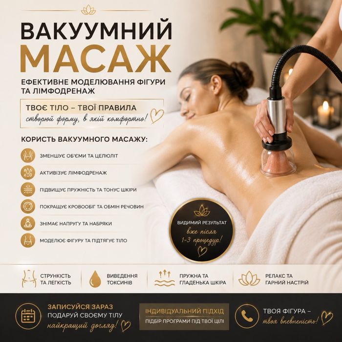 Масаж всі техніки ЦЕНТР