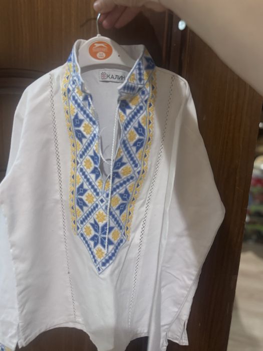 Вишиванка дитяча хлопчики 122 розмір