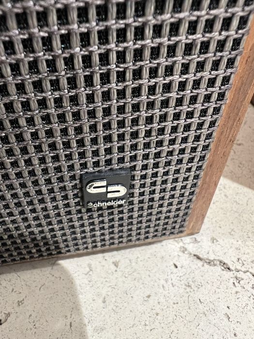 Kultowe kolumny Vintage SCHNEIDER LB 104 – Hi-Fi Made in Germany