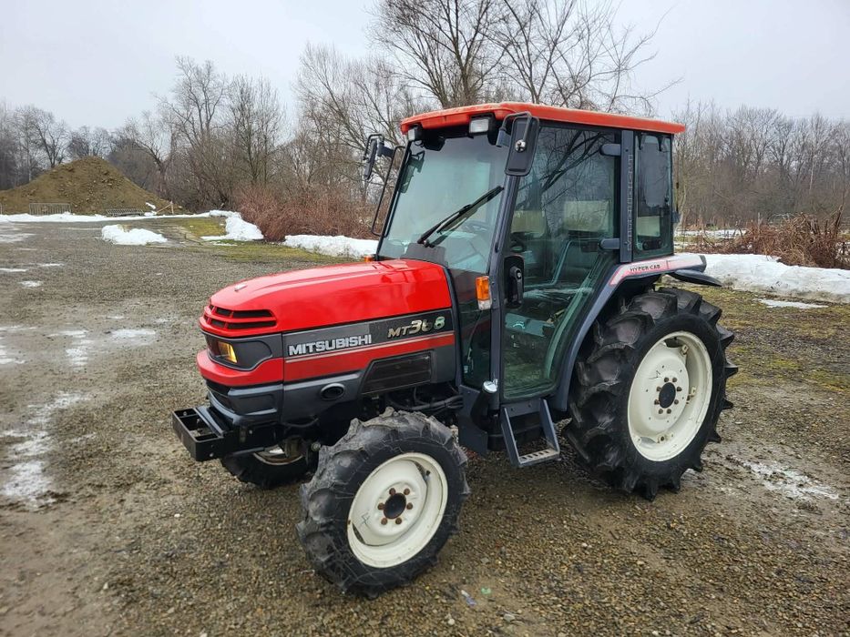 Traktor MITSUBISHI mt368 30km/h 36KM AC mini ciągnik yanmar !!!