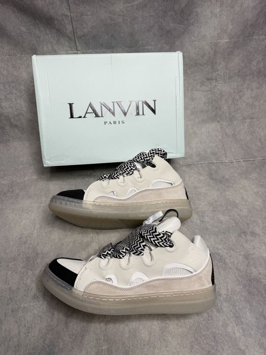 Кроссовки Lanvin Curb White/Beige , Ланвин , 43 , 44: 3 400 грн