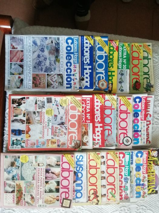 33 Revistas sobre ponto cruz