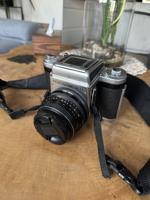 Pentacon Six TL + Biometar 80 | modyfikacja transportu filmu