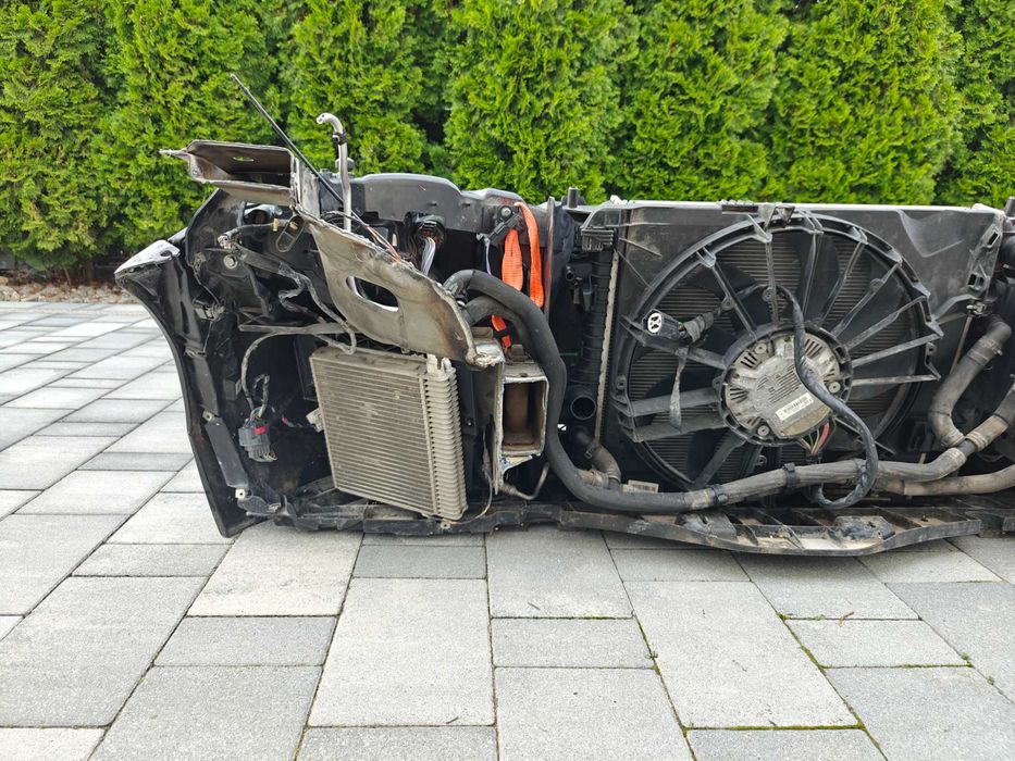 Przód Zderzak Lampy Pas Przedni Komplet Maska Jaguar XF-R X250 Lift EU