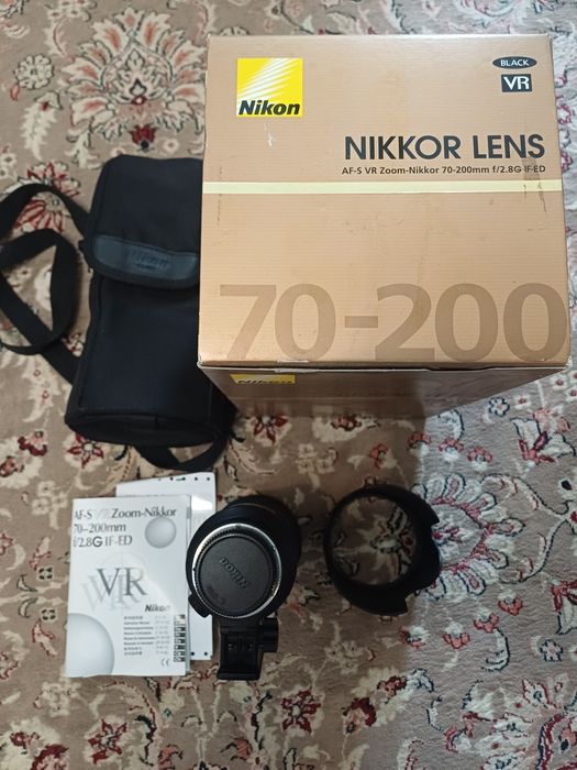 Об'єктив Nikkor AF-S VR 70-200/2.8G IF-ED