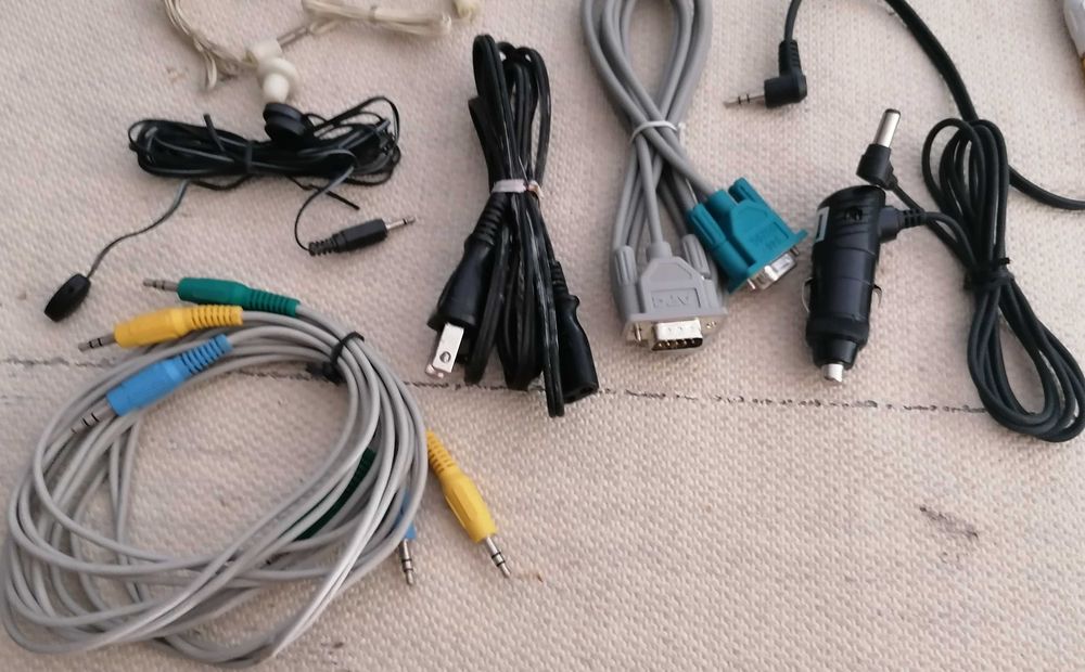 Cabos uteis diversos, o lote por 5€