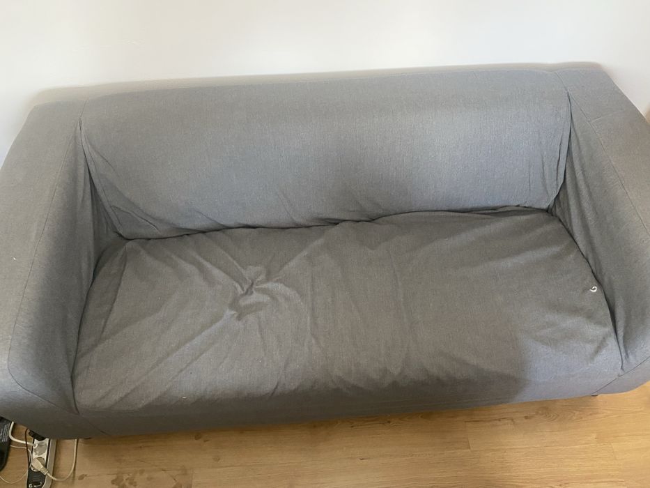 Sofa ikea cinzento Klippan