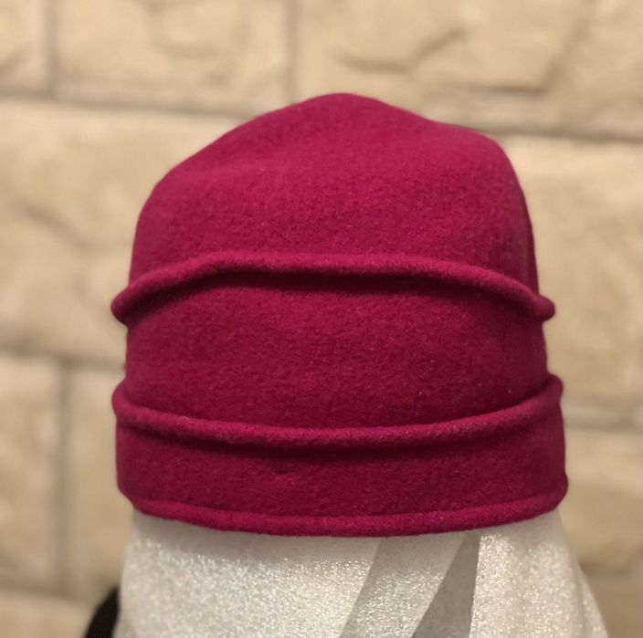 Czapka beret wełniany