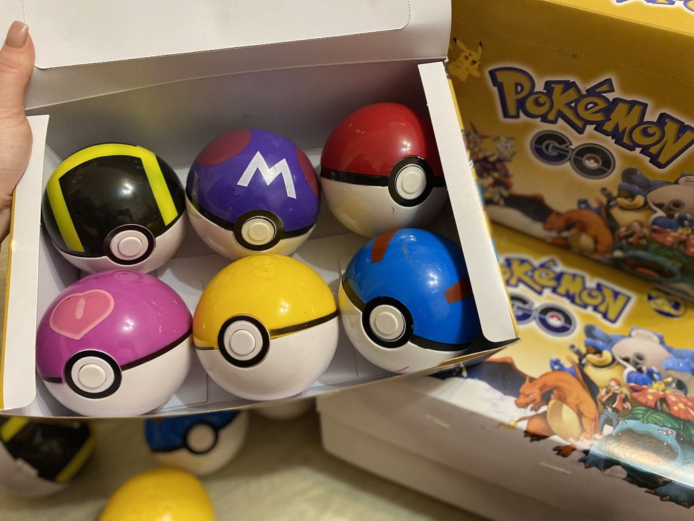 Покемон покебол Pokémon Пикачу фігурка: 180 грн. - Настільні ігри Київ ...