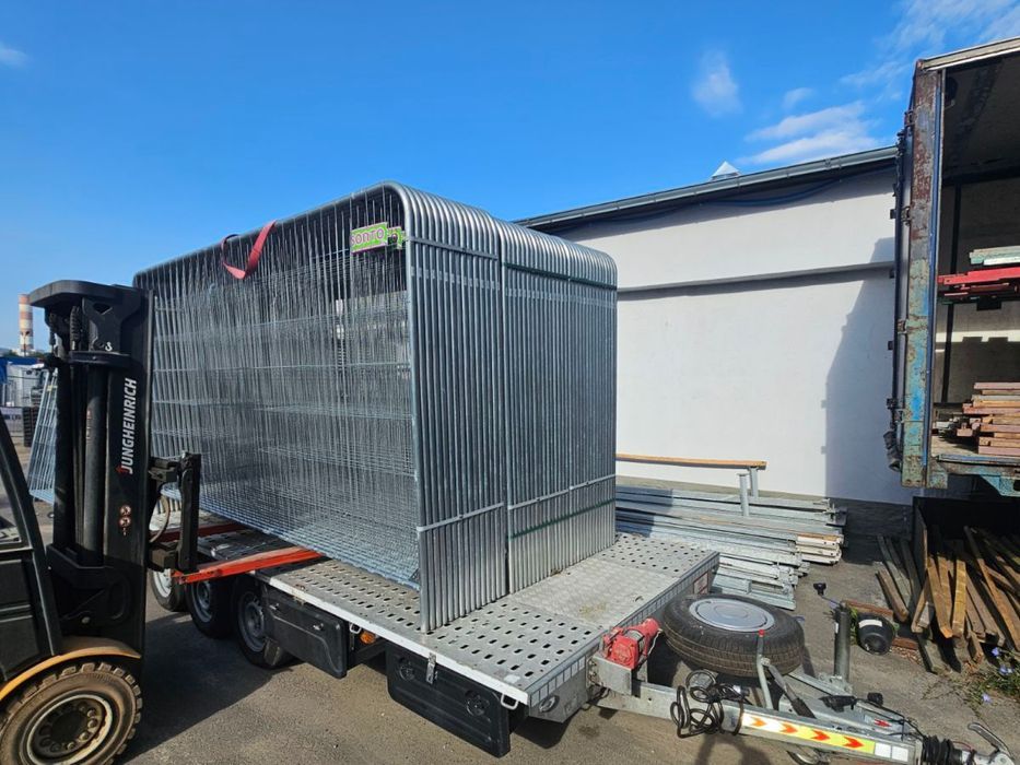 Ogrodzenie Budowlane Ażurowe - Owalny  - Katowice i okolica