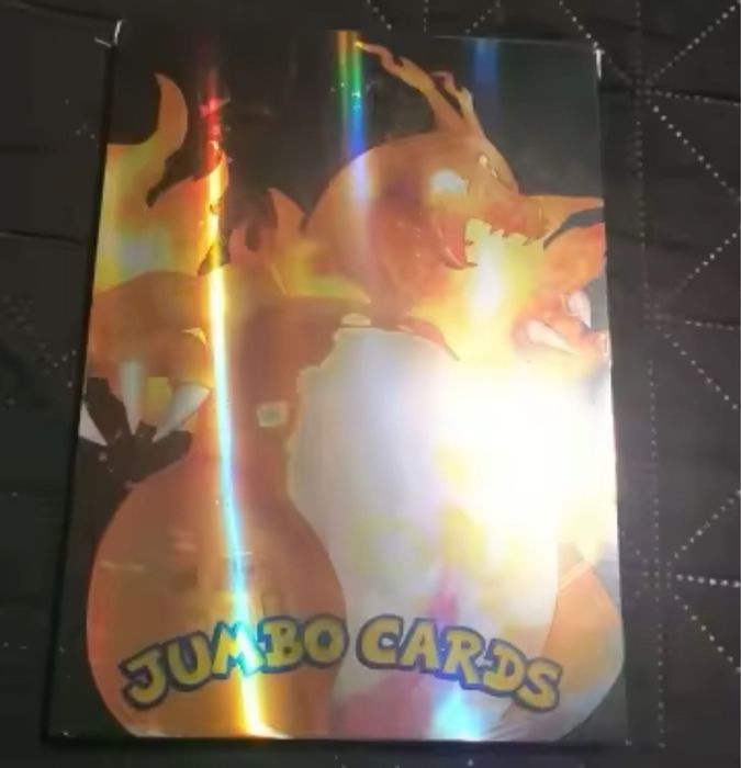 30 dużych kart Pokemon karty gra pikachu charizard jumbo big card