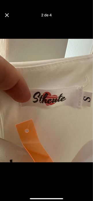 Vestido curto novo
