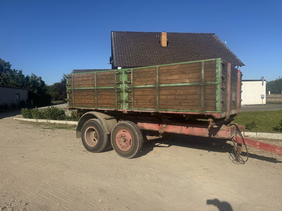 Przyczepa rolnicza wywrotka tandem