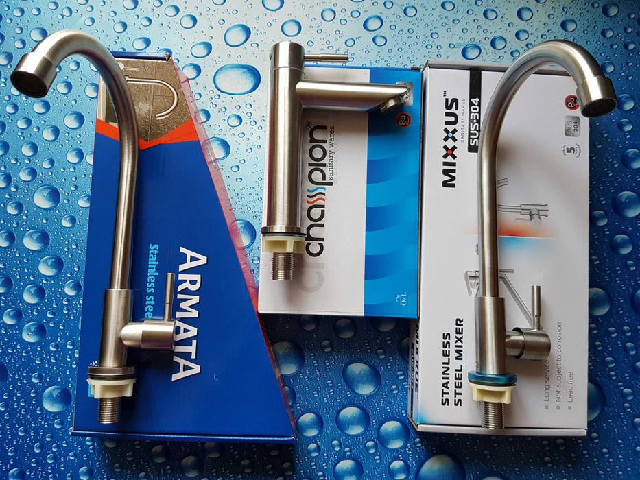 Кран,монокран,однокран Armata,Champion,MIXXUS MONO-01 SUS Нержавейка