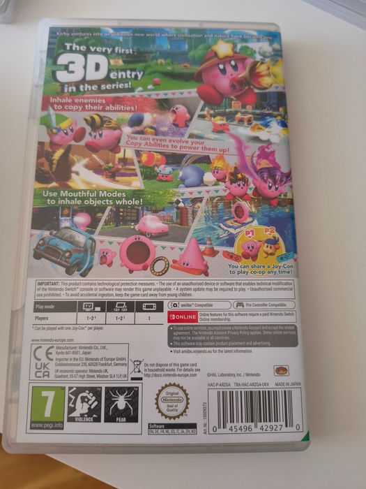 Gra Kirby Forgotten Land /Nintendo Switch 1