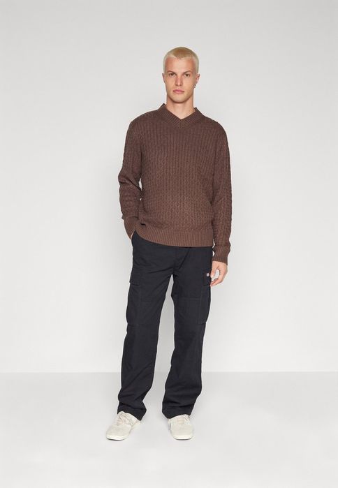 Sweter brązowy Jack&Jones M