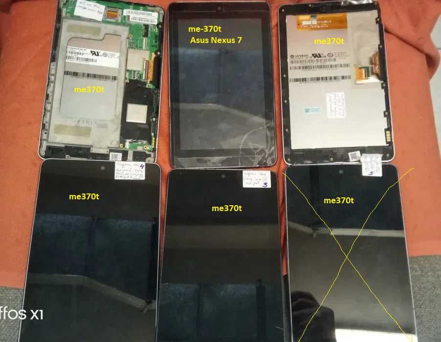 Запчастини до планшетів, смартфонів, ноутбуків оригінальні б/в