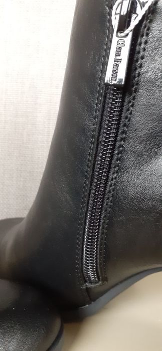 Botki damskie czarne 37 nowe ocieplane