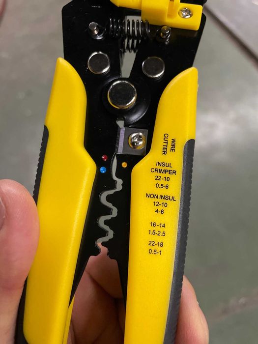 Клещи стриппер 5-в-1 для автоматически зачистки, обжима, резка провода