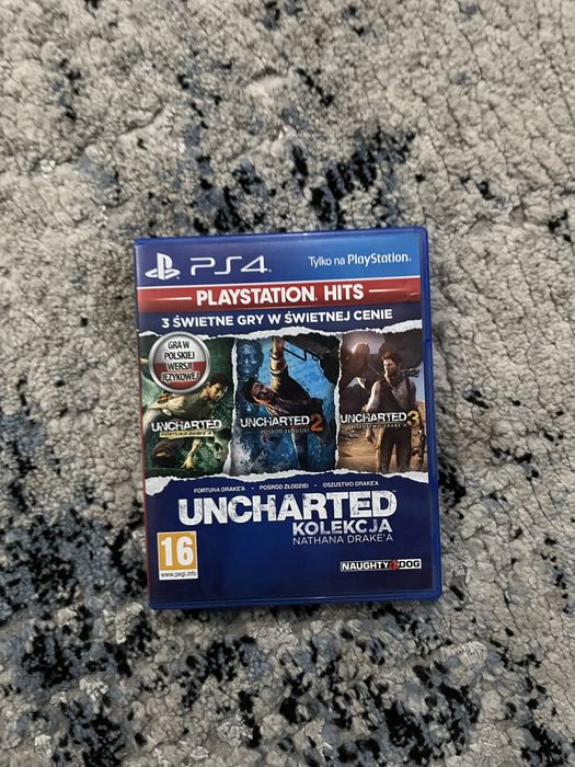 Uncharted 1,2,3 kolekcja ps 4