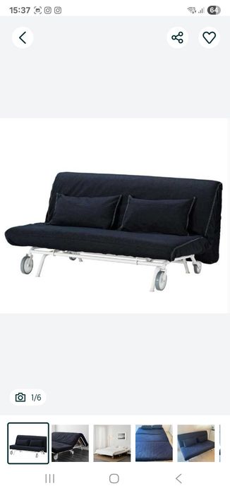Sofá cama Vansta Ikea