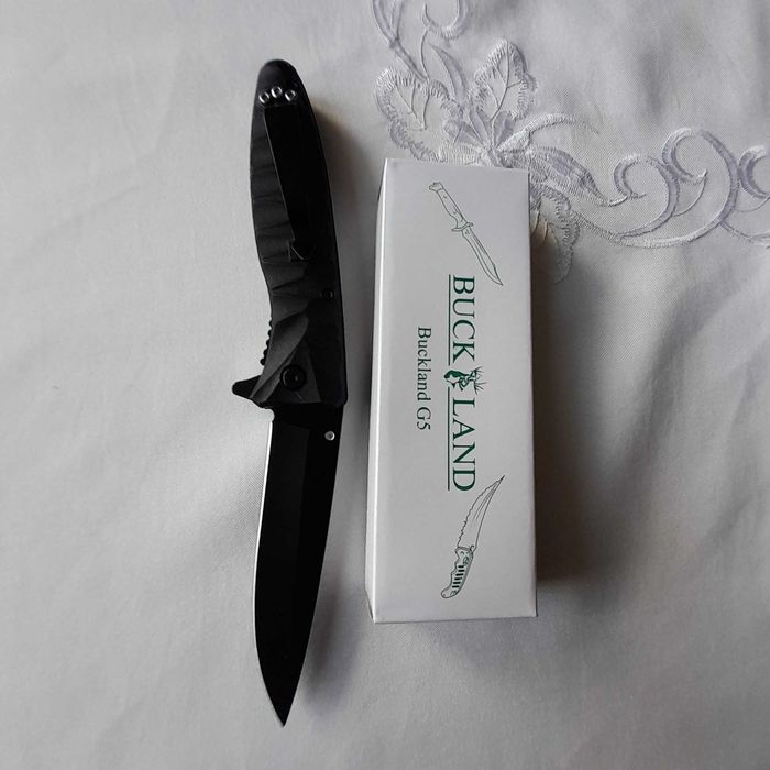 Nowy nóż składany BUCK-LAND