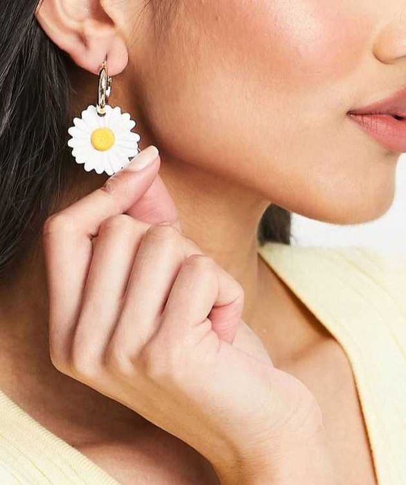 ASOS/Ekskluzywne , subtelne Kolczyki z Londynu, NOWE