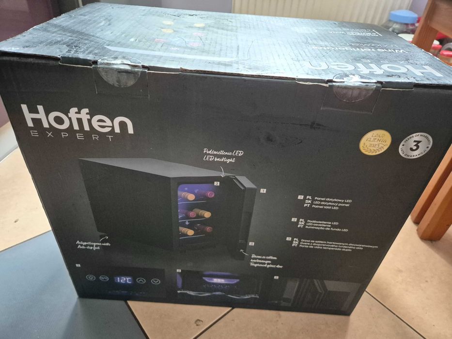 Lodówka na wino hoffen na 6 win - polecam!!
