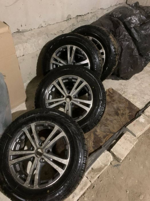 Диски с зимней резиной r15 5 112 Skoda