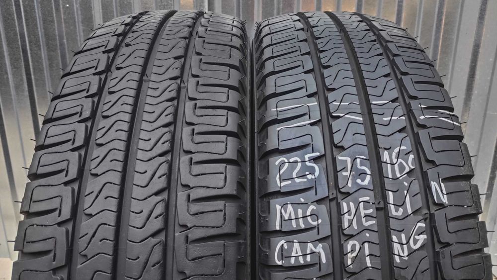 Шини 225/75R16C Michelin . 9мм. с нові