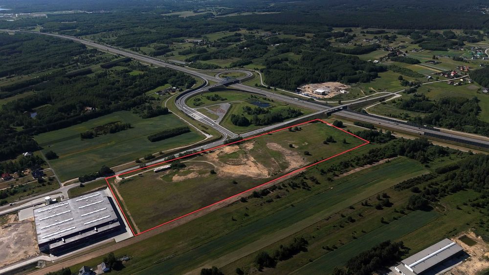 Działka inwestycyjna przy zjeździe z Autostrady A4 w strefie ekonomicz