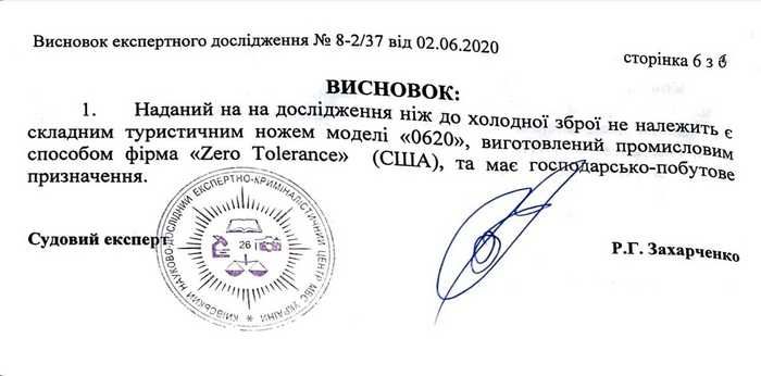 Складной нож выкидной