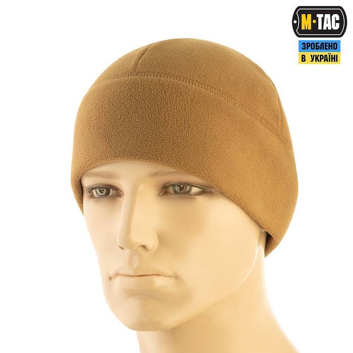 M-TAC Шапка WATCH CAP ELITE фліс (320Г/М2) олива, койот
