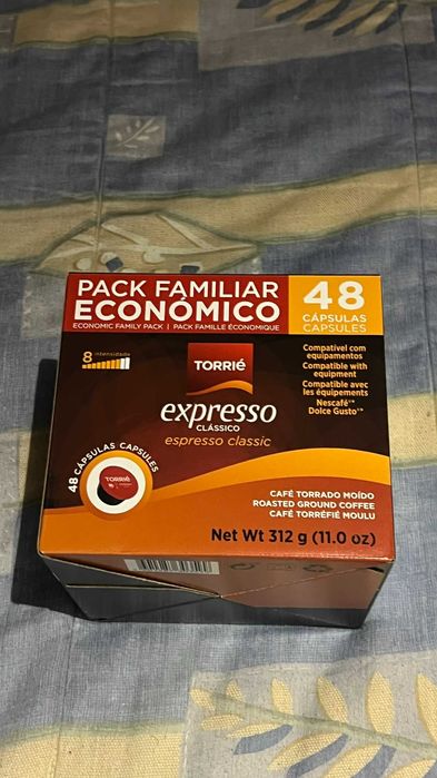 Cápsulas Torrié Expresso Clássico Dolce Gusto – Pack 48