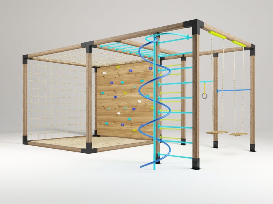 Детская игровая площадка. Дитячий ігровий комплекс. Дитячий майданчик