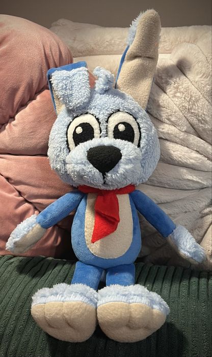 Maskotka PUSZEK rekodzielo handmade „gazu pieski gazu”