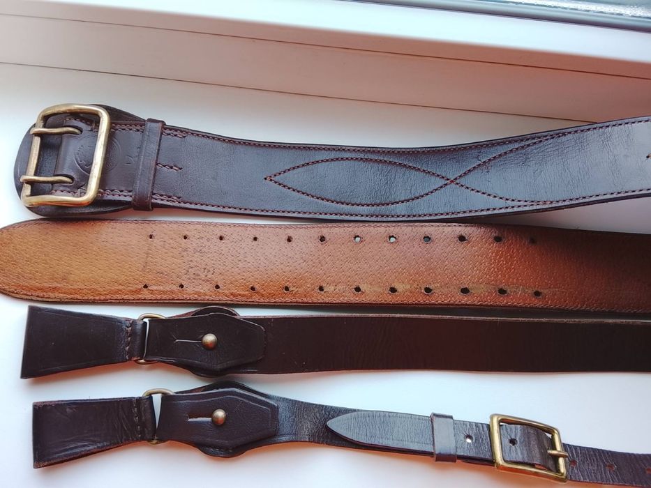 Ремень офицерский портупея 1955г, 3 размер