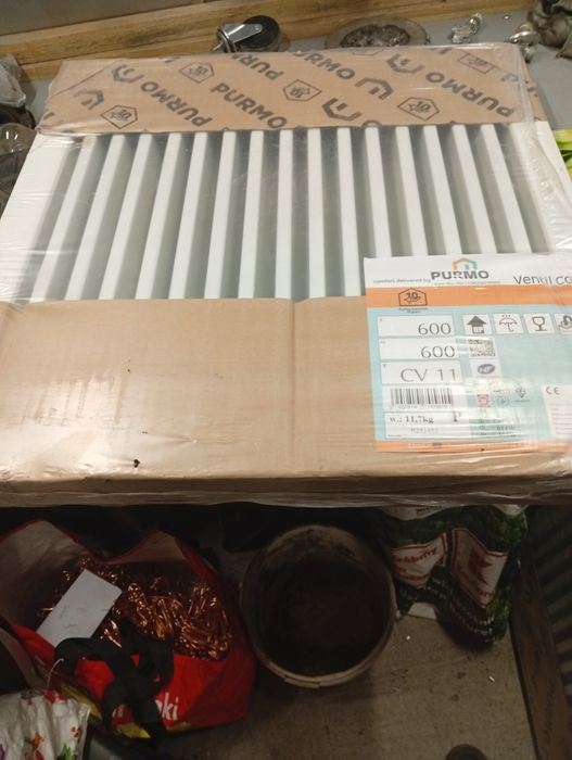 Grzejnik 600×600 dwa i 500×600