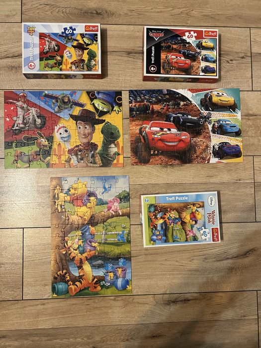 Puzzle Trefl x 3