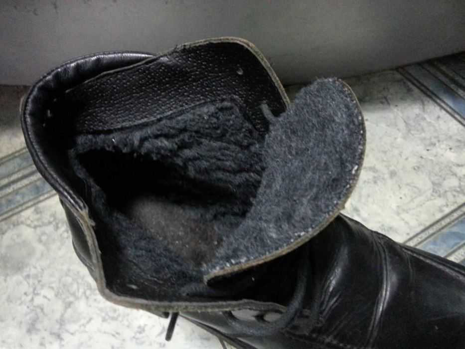 Черевики шкіряні зимові утеплені 39р (олх-доставки не має)