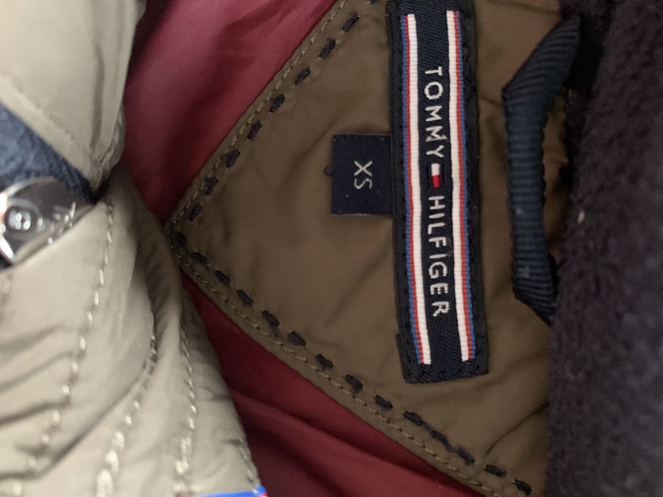 Płaszcz puchowy kurtka zimowa Tommy Hilfiger XS