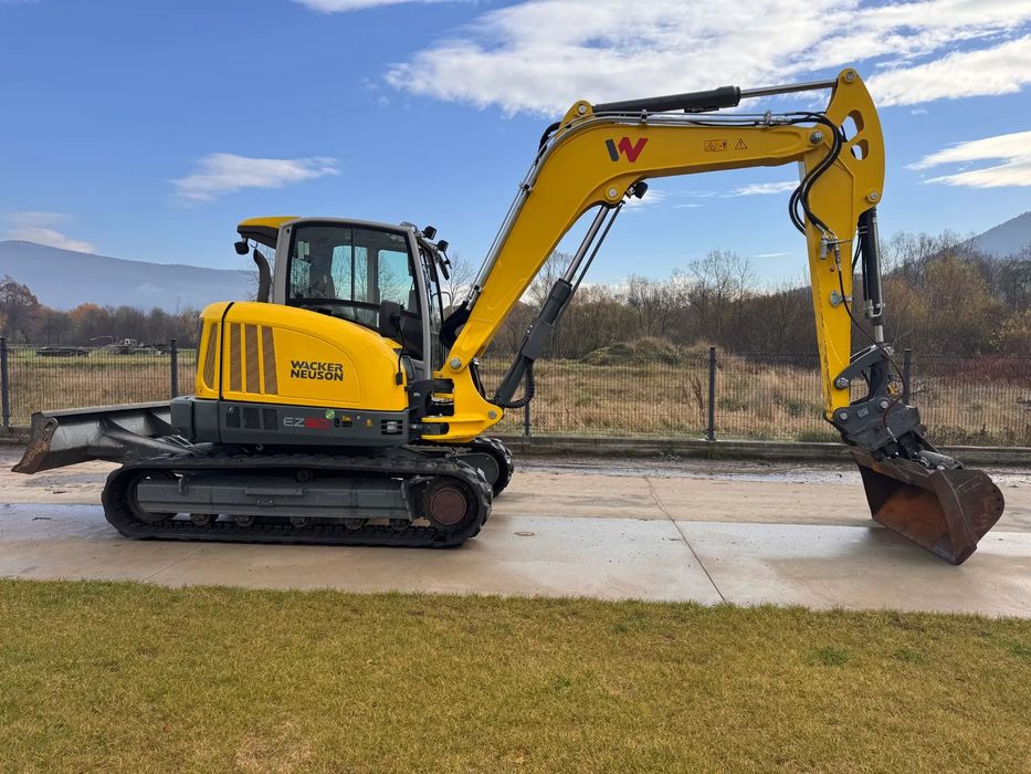 Wacker Neuson EZ 80  3 łyzki, klimatyzacja