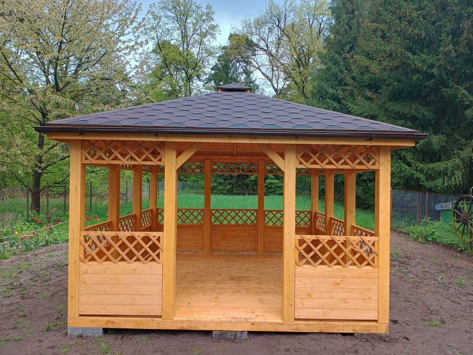 Altana altanka ogrodowa drewniana "Nairobi" 4x4