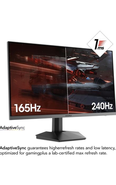 KOORUI Monitor 27 Inches, 240Hz, QHD2560x1440p