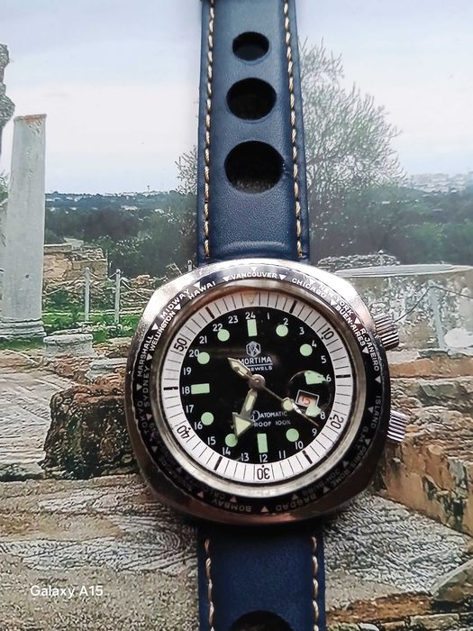 relogio mortima gmt