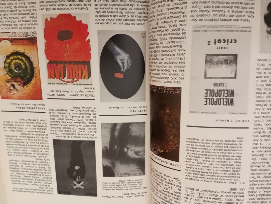 Livro/Cartaz do Teatro Polaco