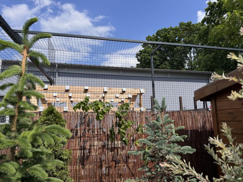 Siatka na balkon/dla kota/przeciwko gołębiom/montaż siatki