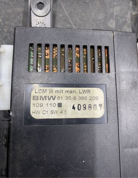 Блок контролю світла БМВ Е39 Е60 LSM LCM BMW Блок света керування ШРОТ