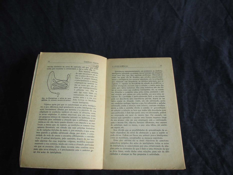 Livro A Inteligência Gaston Viaud Colecção Saber